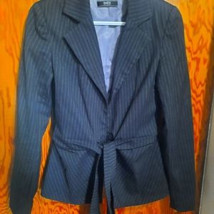 Suzy sheir blazer pinstripe